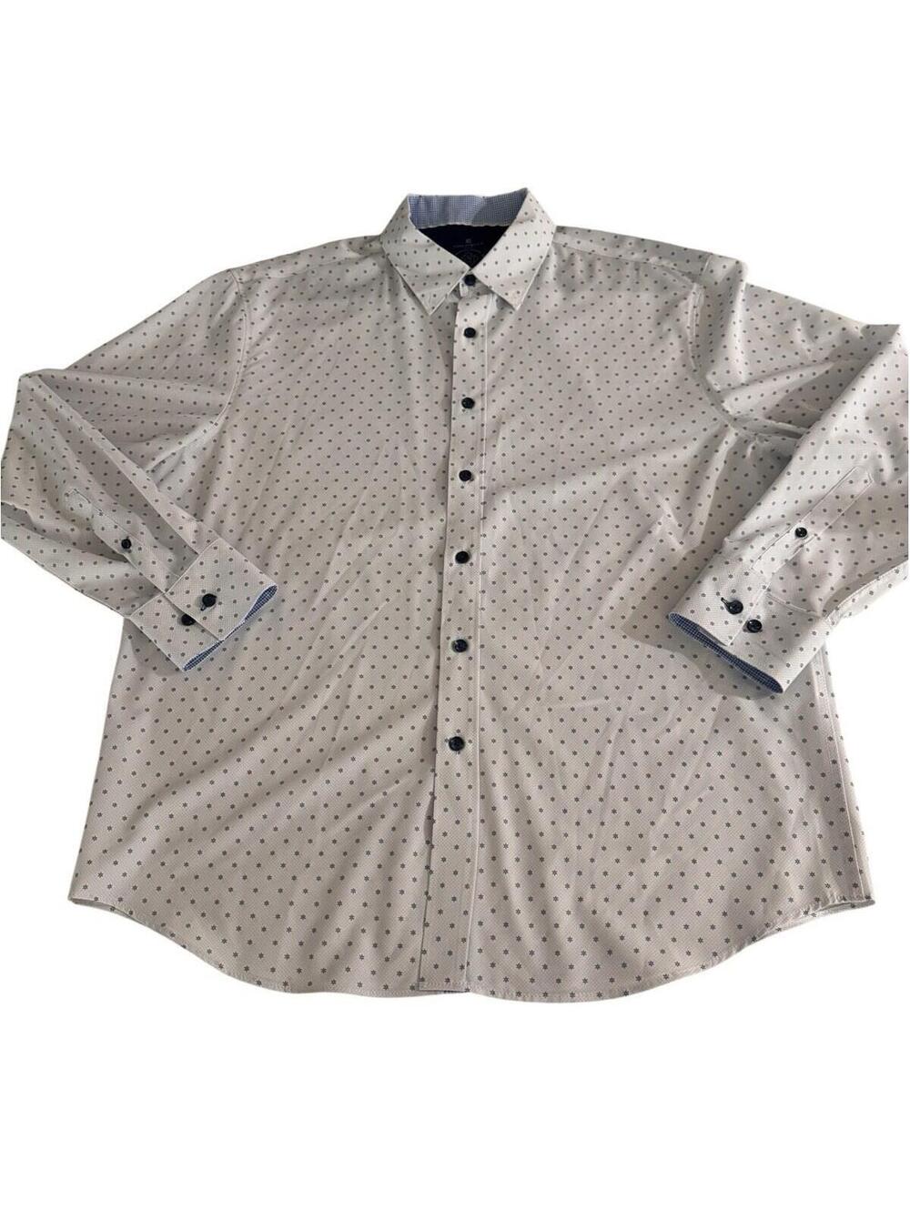 Construct Slim Fit 4 Way Stretch Button Down, Size XL